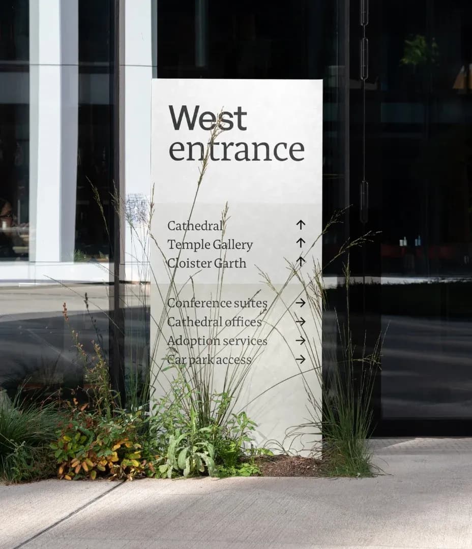 Wayfinding signage concept