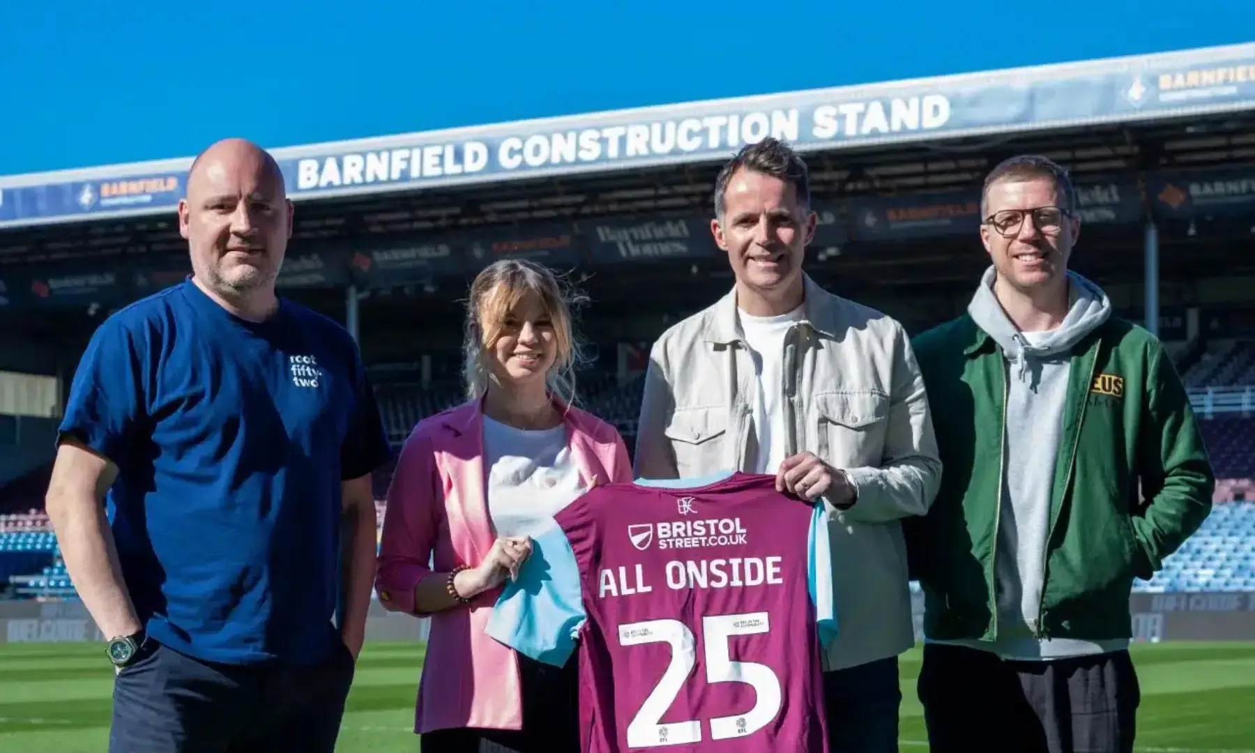 Backing Burnley FC in the Community for another year