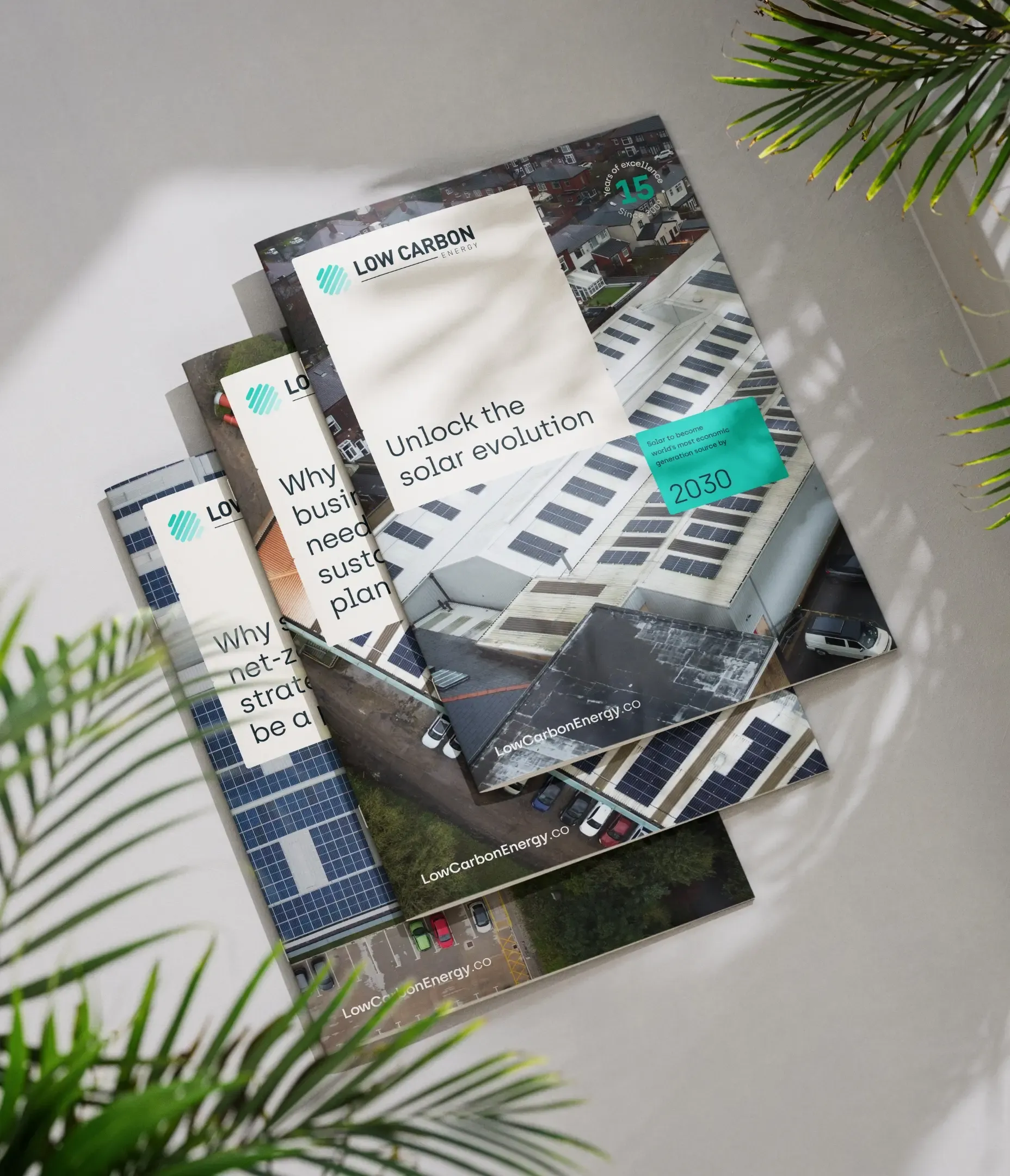 A selection of brochures