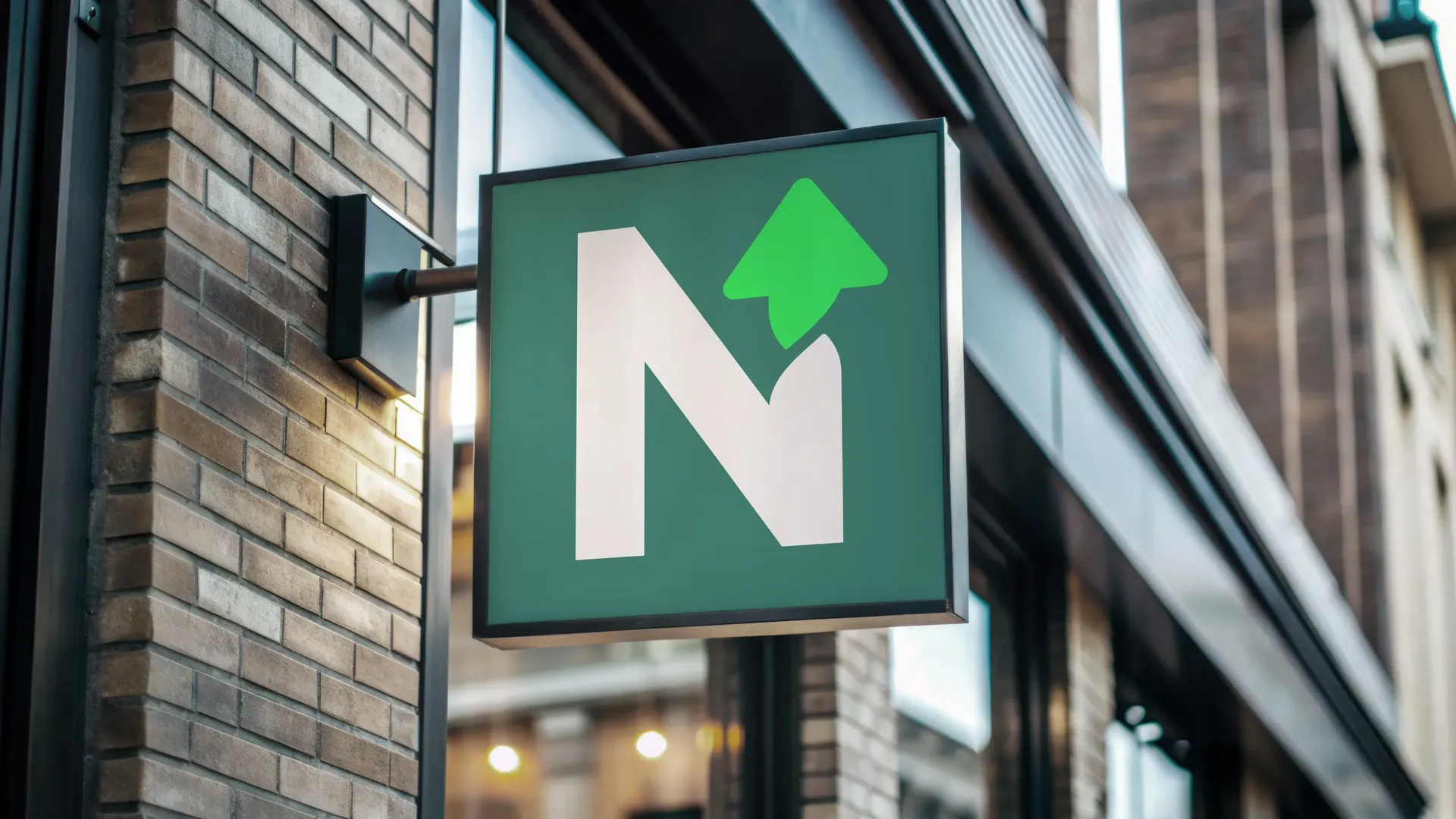Northern Community Bank external square sign