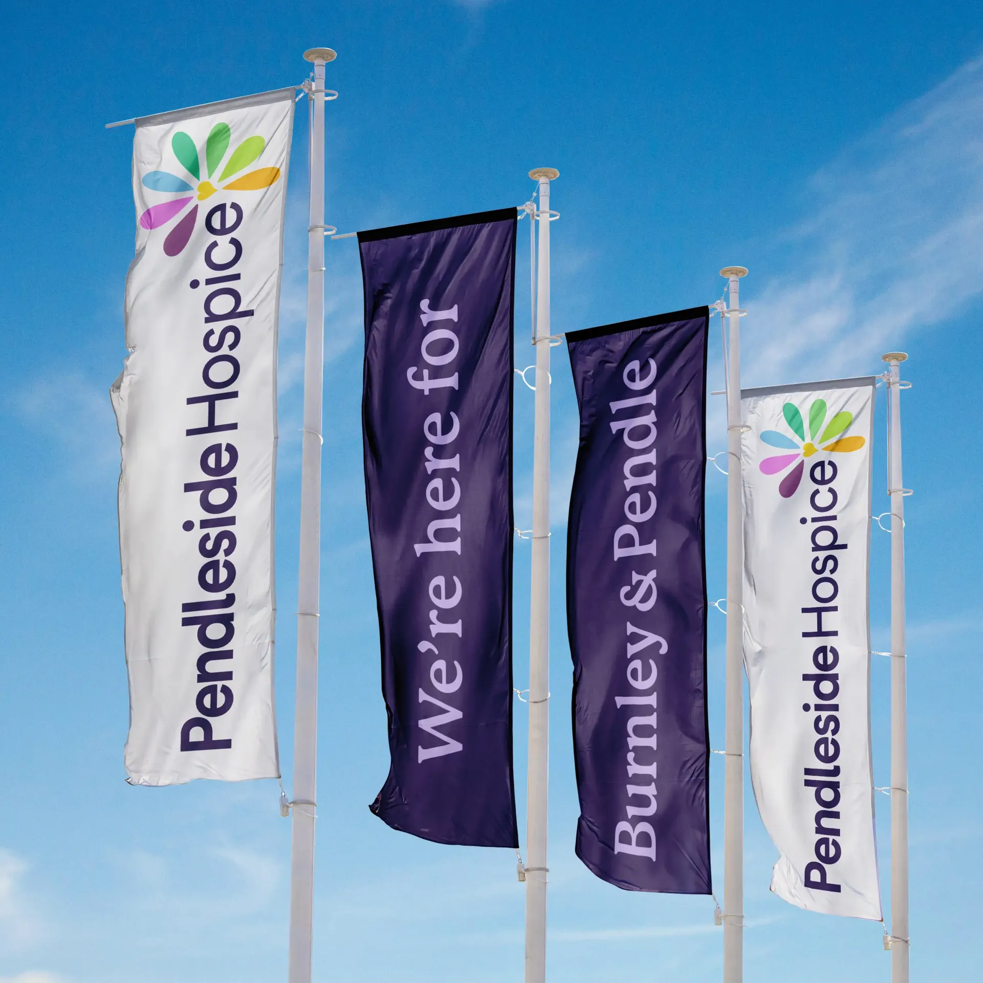 New pendleside flags