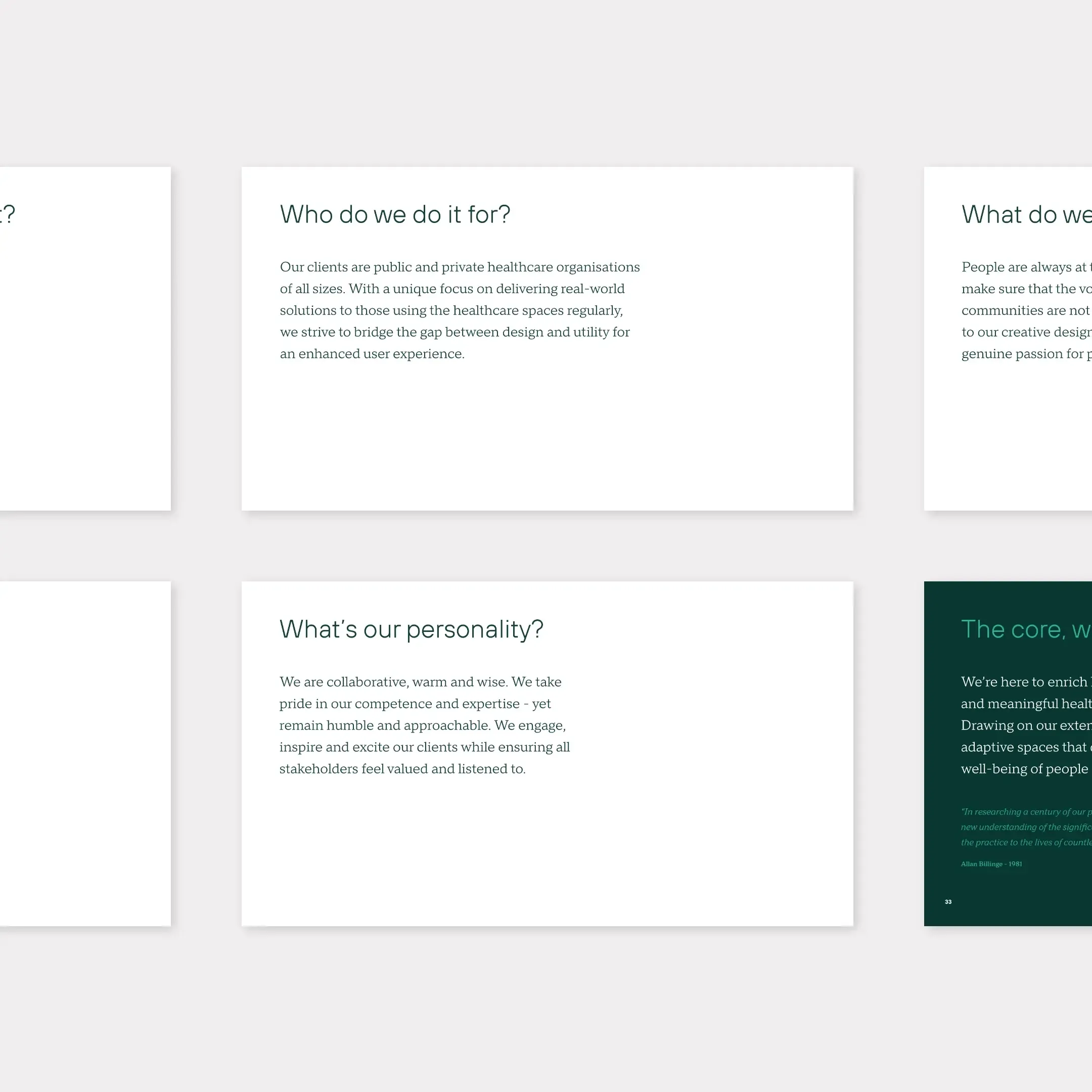 Gilling Dod's verbal brand guidelines
