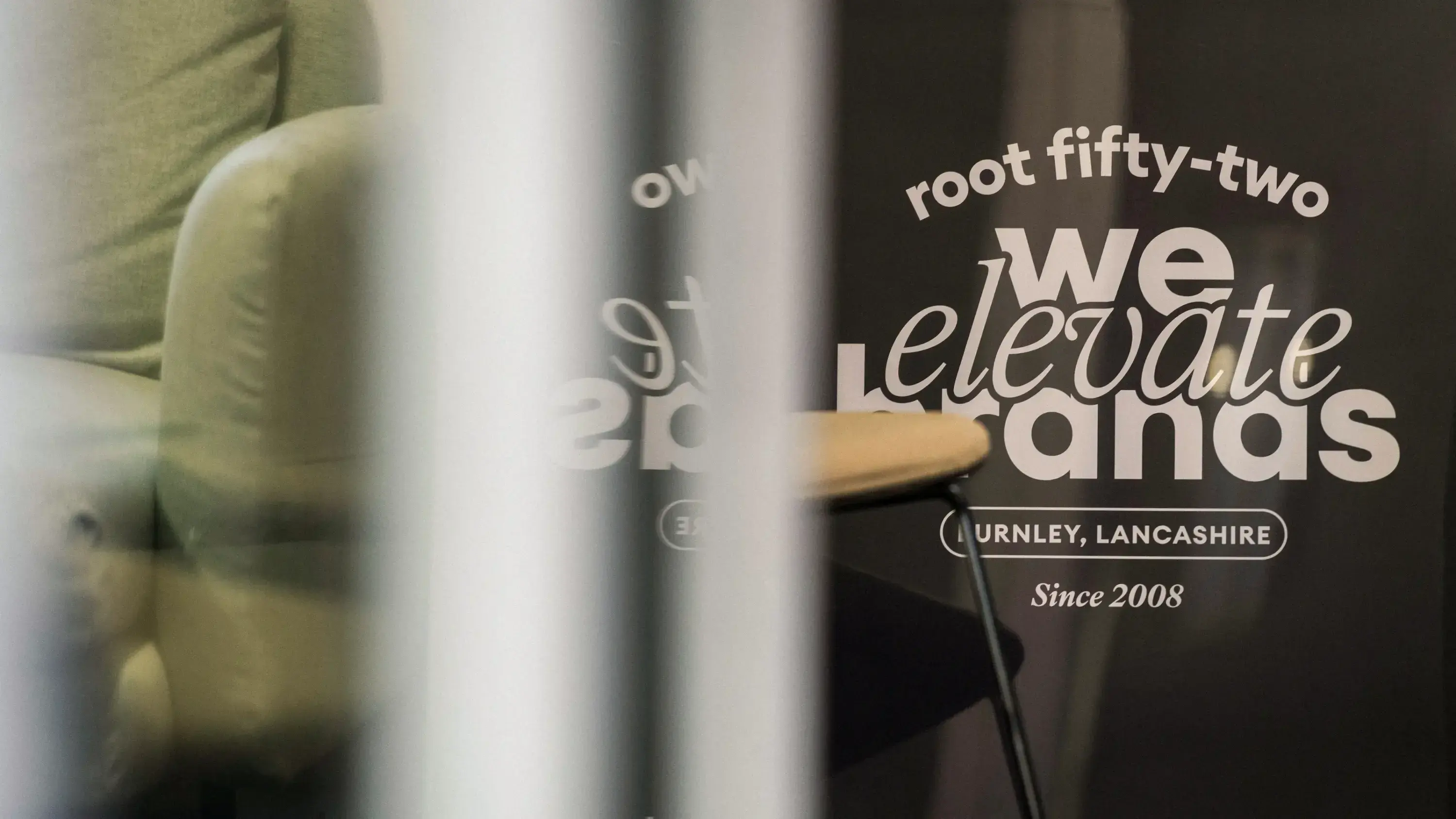 A root fifty two poster in the studio