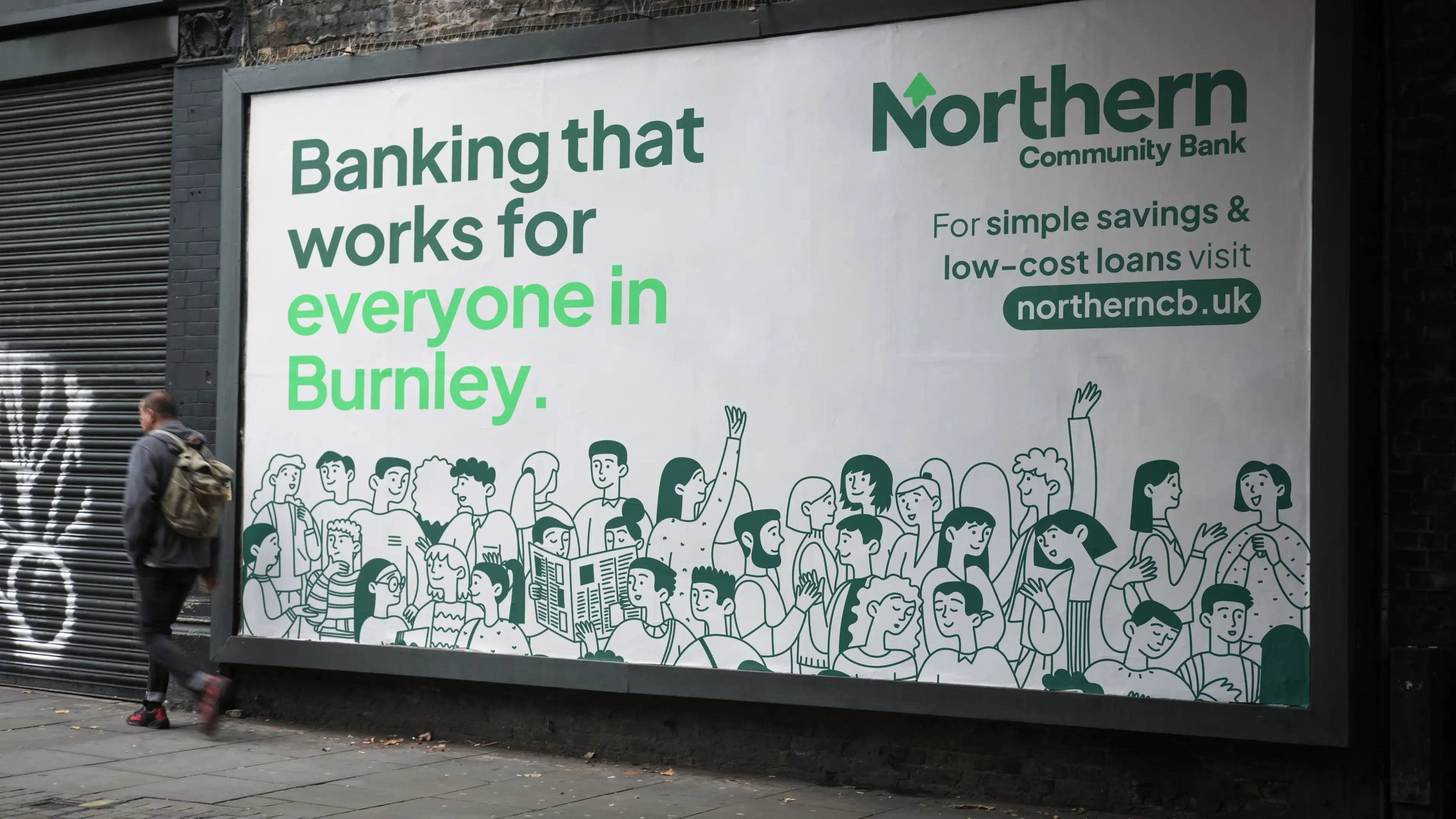Northern Community Bank billboard
