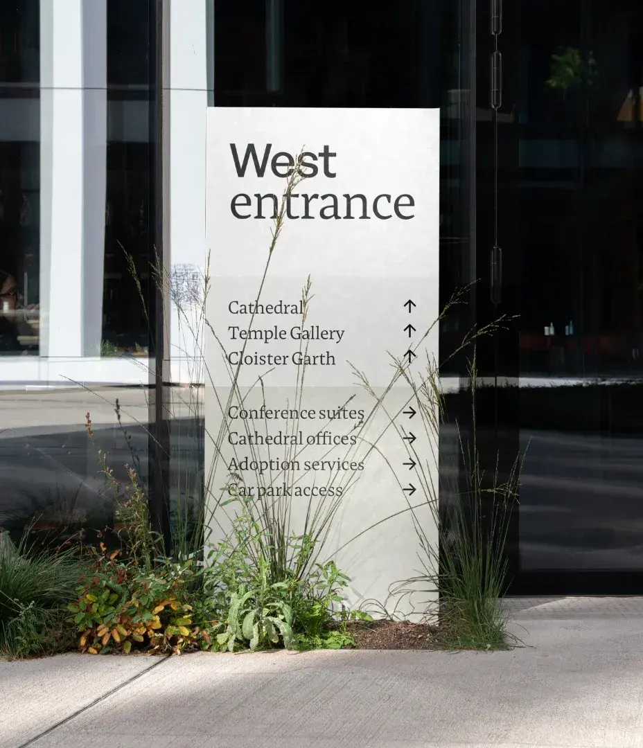 Wayfinding signage concept