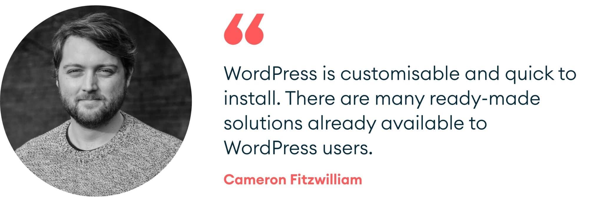 Cameron Fitzwilliam Quote