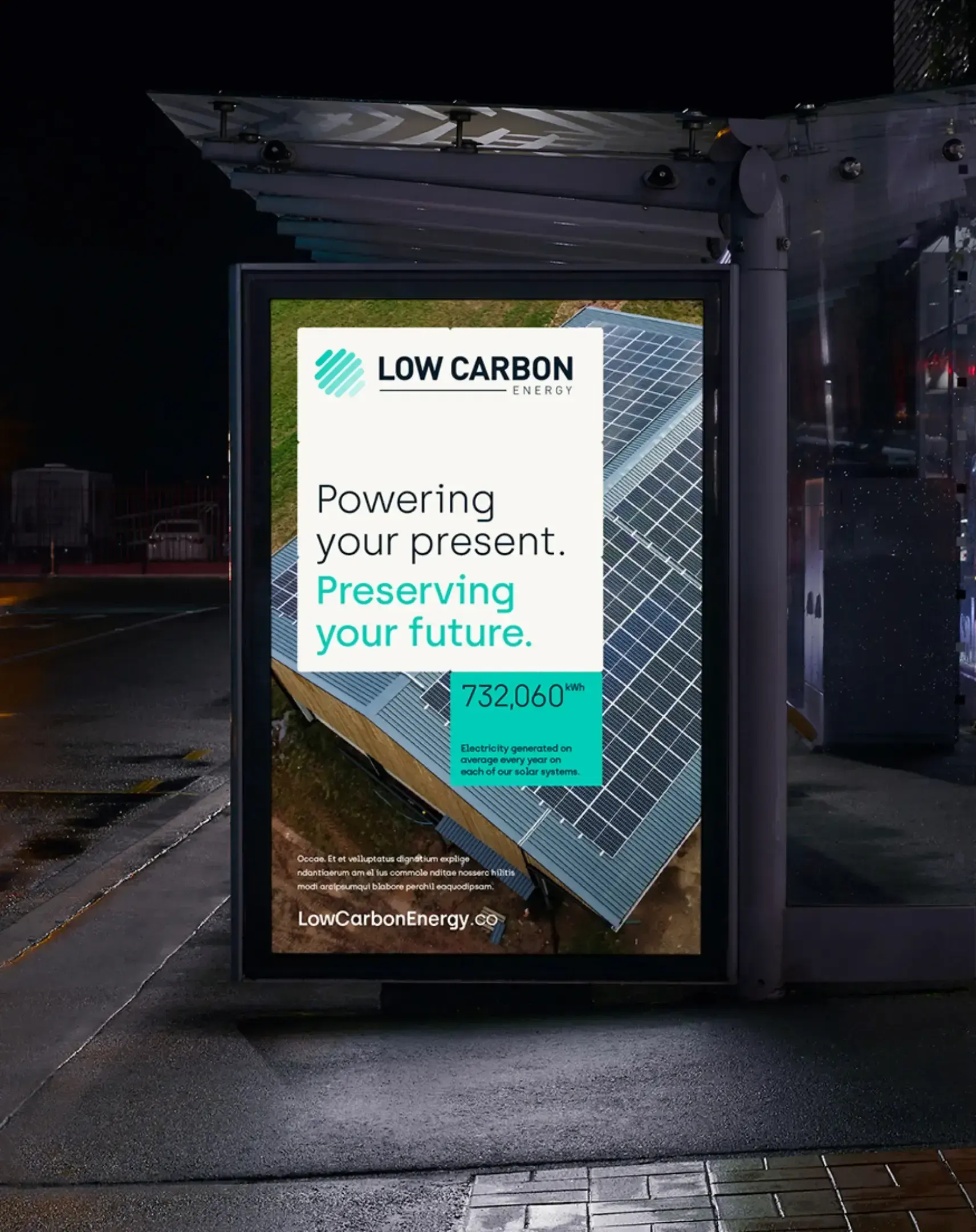Low Carbon Energy advertisement