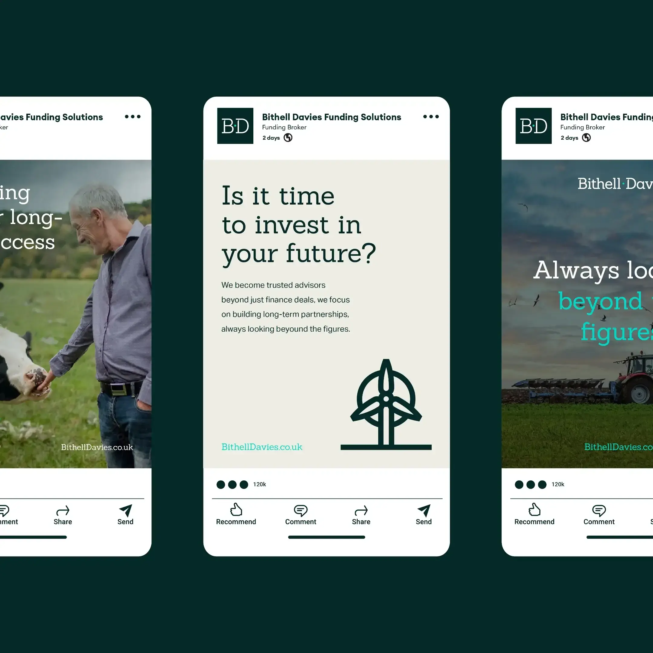Bithell Davies social media graphics