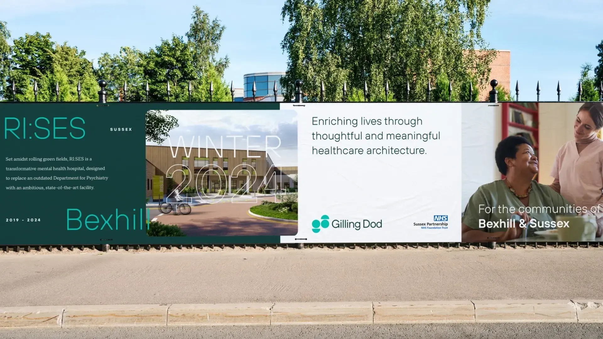 Gilling Dod development hoarding