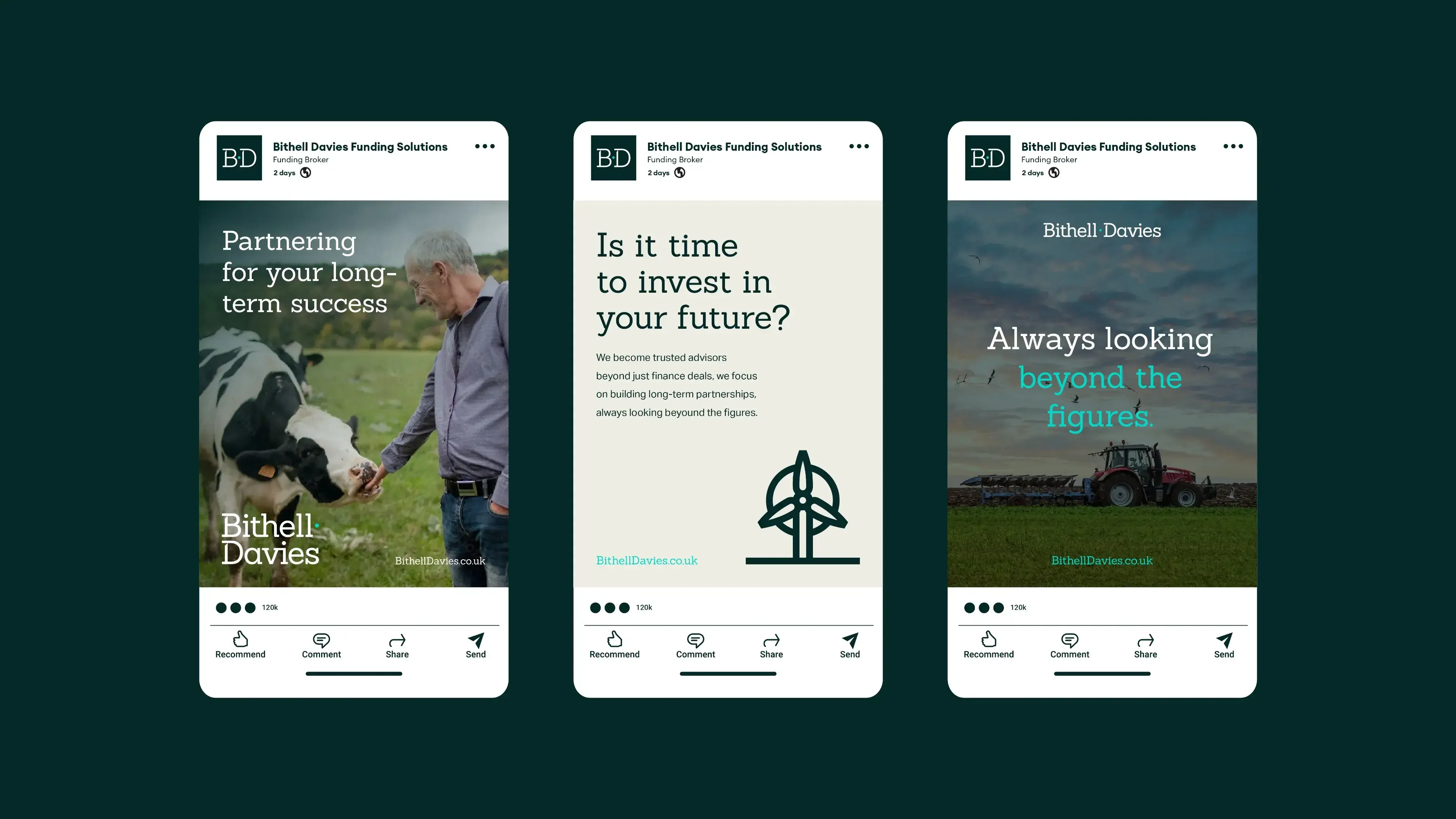 Bithell Davies social post concepts