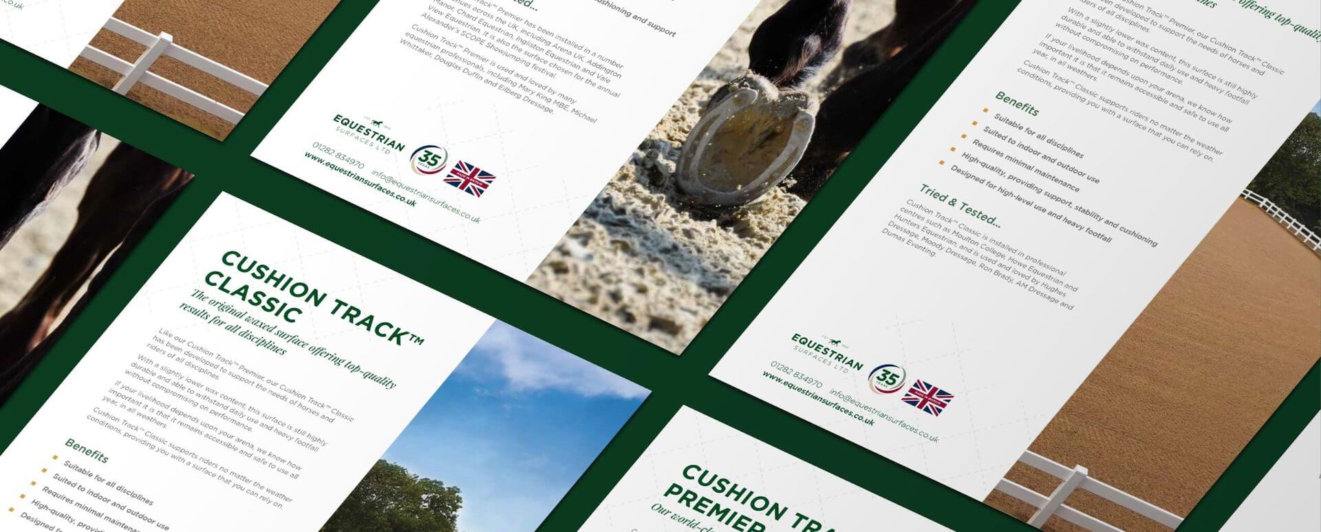 Equestrian Surfaces Printed Leaflet