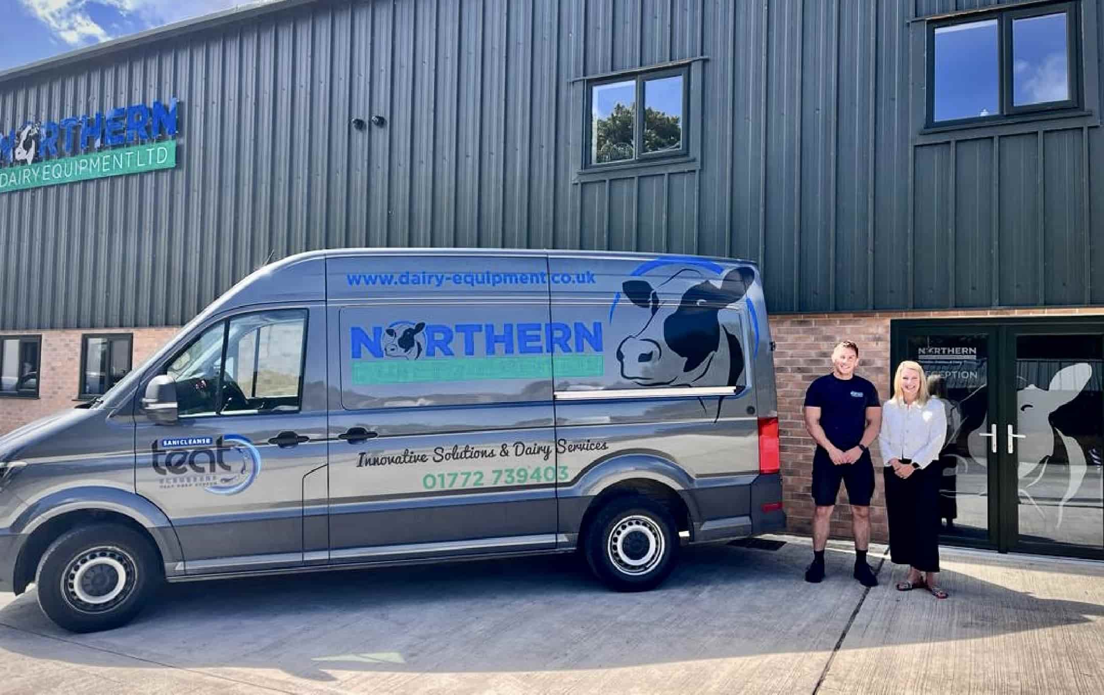 Northern Dairy Equipment - Mat Wiggans and Kimberley Thompson